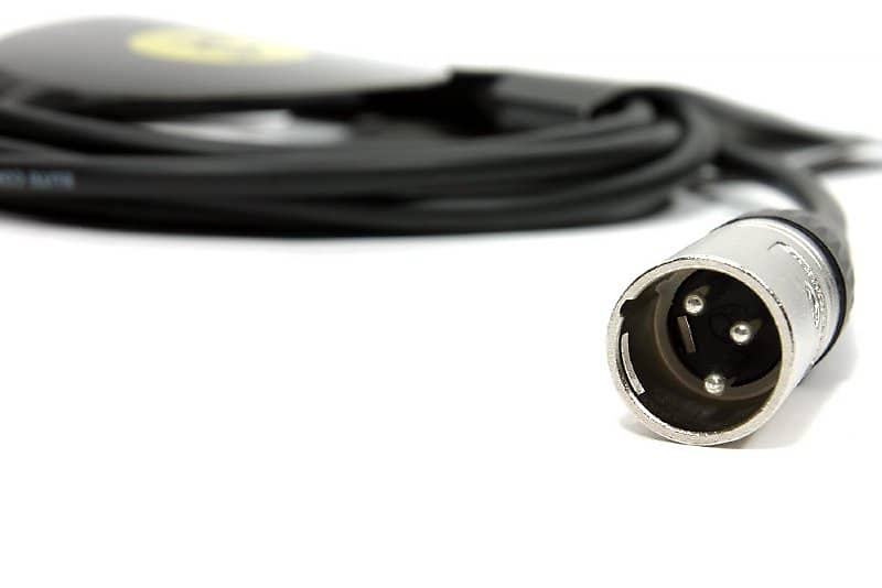 Elite Core EC-PRO-HEX18 18' Headphone Extension Cable ( 1/4" TRS - XLRM ) image 1