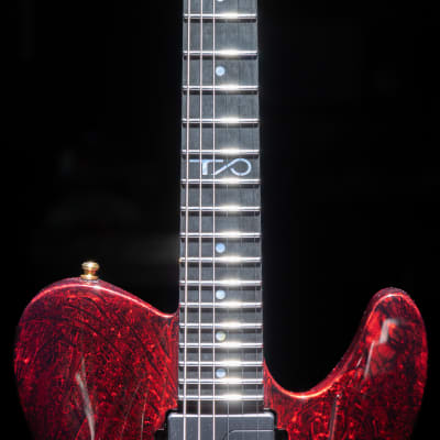 Aristides T/0 | Deep Ruby Red Marble | electric guitar image 4