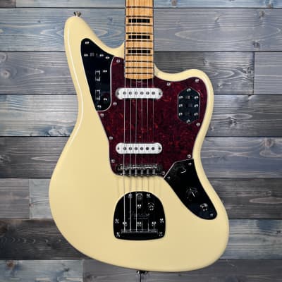 Fender Vintera II '70s Jaguar, Maple Fingerboard, Vintage White image 2