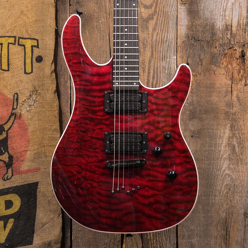 Peavey Predator Plus EXP Quilt Top Electric Guitar | Reverb