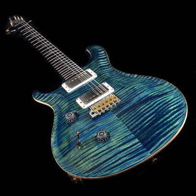 PRS Wood Library Custom 24 - River Blue -  lefty lefthanded LH image 3