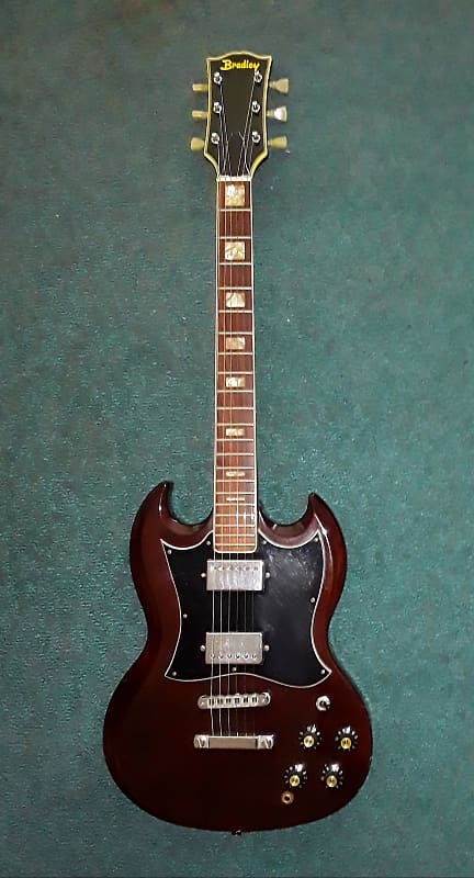 Vintage 70's Bradley SG  Pre-Lawsuit Guitar MIJ Extremely Rare  (only 24 hrs left) image 1