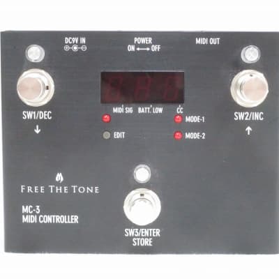 Free The Tone MC-3 MIDI CONTROLLER [12/29] | Reverb