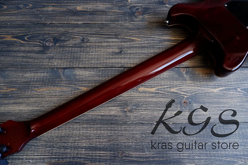 Grass Roots G-KT-48 Knight Model STR 2013 See Thru Red | Reverb