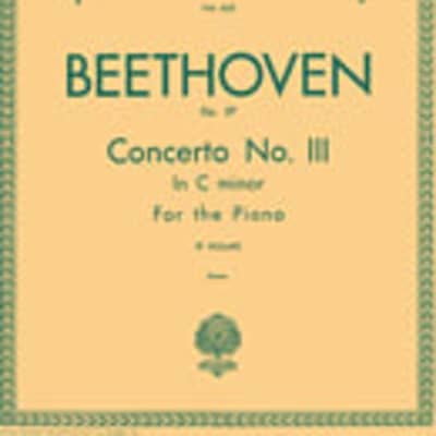 Concerto No. 3 in C Minor, Op. 37 (2-piano score)