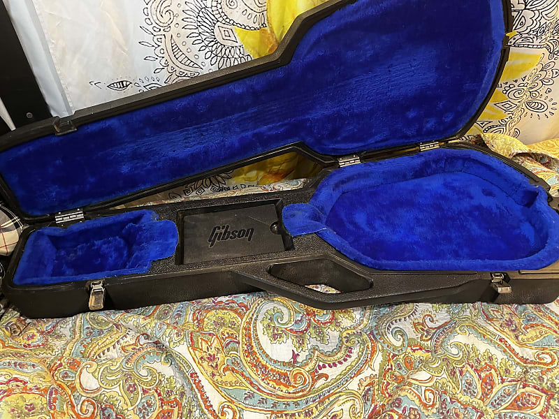 Gibson Les Paul Chainsaw Hard Shell Case Reverb