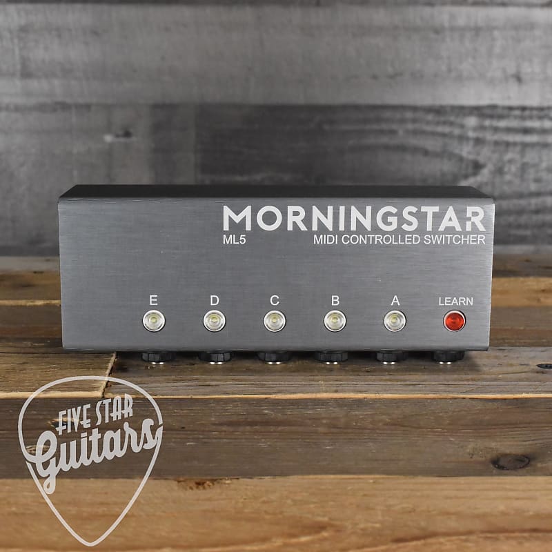 【新品未使用】MORNINGSTAR ML5 Morningstar ML5 Pedalboard Loop Switcher - Perfect Circuit
