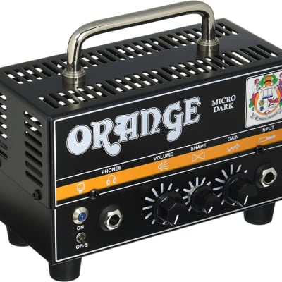 Orange Micro Dark 20-Watt Hybrid Guitar Amp Head | Reverb