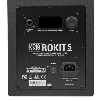 KRK ROKIT 5 G4 5" Bi-Amped Active Powered Studio Monitor Speaker RP5-G4 RP5G4 image 3