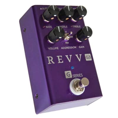 Revv Amplification G3 Purple Channel Distortion Pedal image 3