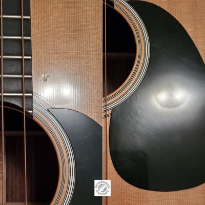 1989 Martin B-40 Acoustic/Electric Bass in Natural Finish, Comes with Original Hard Case and Pro-Setup, Made in USA! image 13