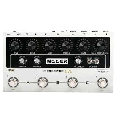 Mooer Preamp LIVE Guitar Multi Preamp Effects Processor with Bluetooth New image 1