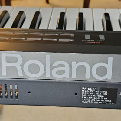 Roland Alpha Juno-1 49-Key Programmable Polyphonic Synthesizer 1985 - 1988 - Black image 6