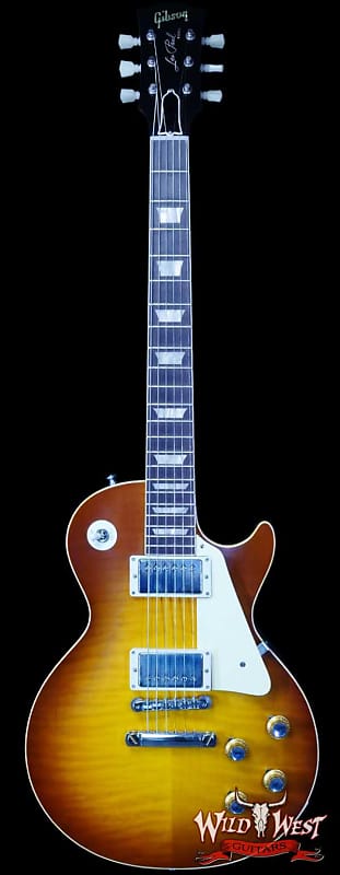 Gibson Custom Shop 1960 Les Paul Standard Reissue VOS Ice Tea Burst image 1