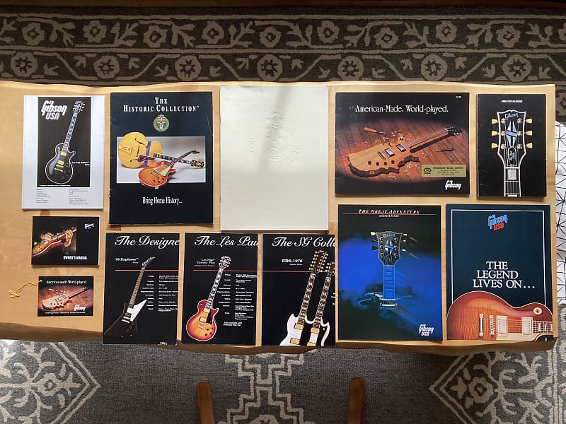 Gibson Historic Collection Catalogs, Brochures, Posters from Reverb