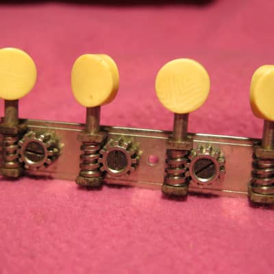 vintage 1920's waverly mandolin tuners "patent applied for" signed for Gibson A F style Loar martin image 8