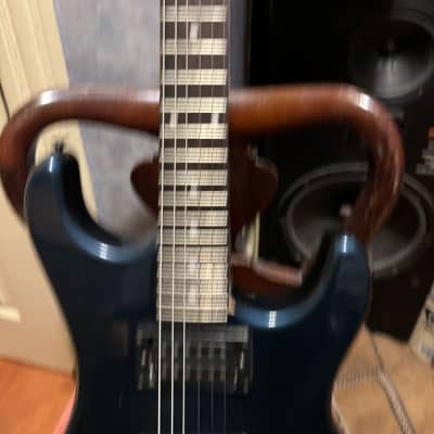 Kramer Striker 200st guitar 80s - Blue image 8