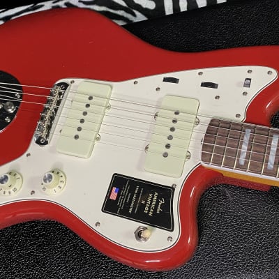 NEW! Fender 2023 American Vintage II 1966 Jazzmaster - Dakota Red Finish - Authorized Dealer - In-Stock! Serial # V2327751 image 2