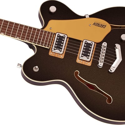 Gretsch G5622 Electromatic Center Block Double-Cut with V-Stoptail Electric Guitar - Black Gold image 6