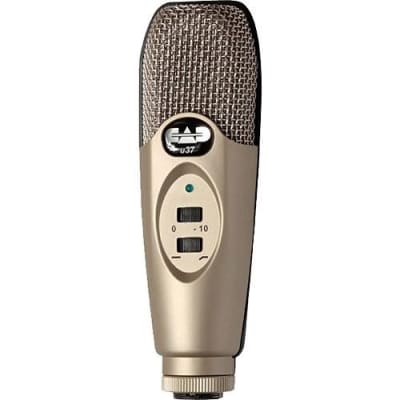 CAD U37 USB Studio Condenser Recording Microphone w/ -10dB Pad Switch image 3