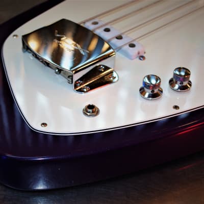 Vox Phantom IV Bass 1966. Iconic VOX design. Totally refurbished. Purple metallic finished. image 10