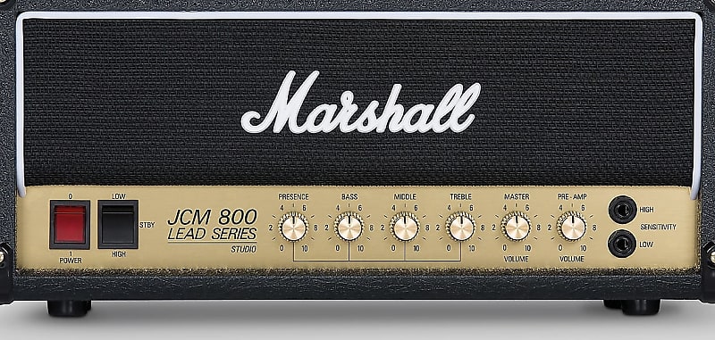 Marshall JCM 800 SC20H 20W all-valve "2203" head with FX loop and DI image 1