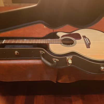 Takamine P5NC Pro Series 5 NEX Cutaway Acoustic/Electric Guitar 2019 Natural Gloss image 3