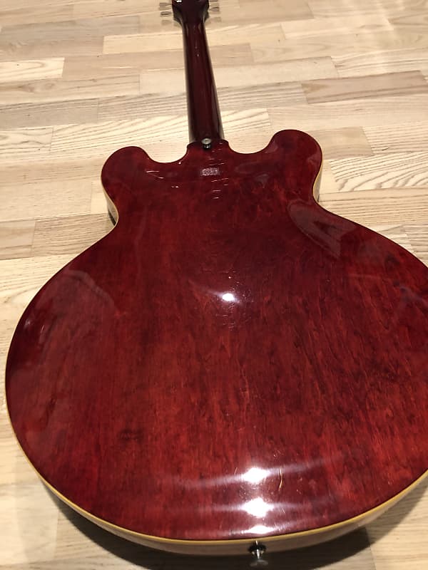 Greco SA-61 90 (ES-335 style) 1981 Cherry Red | Reverb
