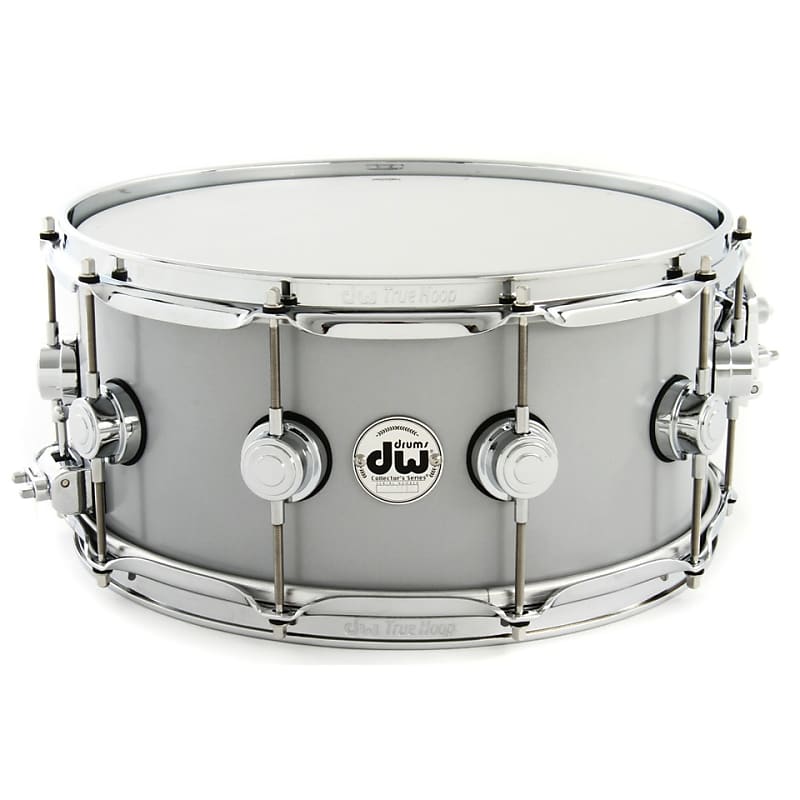 Drum Workshop 6.5x14" Rolled Aluminum Snare Drum with Chrome Hardware image 1