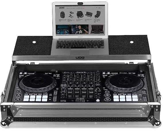 Udg U92055 Sl   Fc Pioneer Ddj 1000 Silver Plus (Laptop Shelf + Wheels)  			