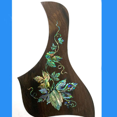 Bruce Wei, Guitar Part - Rosewood Pickguard Fit Taylor, Mop Inlay ( 687 ) for sale