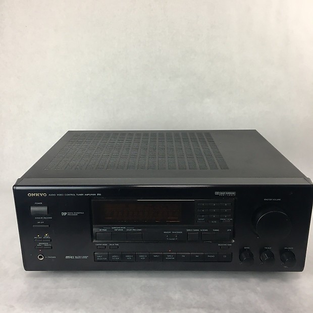 Onkyo Stereo Power Amplifier Model No. TXSV525, 220 watt Reverb UK