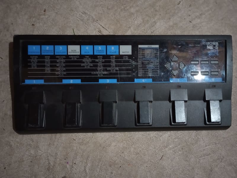 Boss ME-6 Guitar Multiple Effects Pedal | Reverb