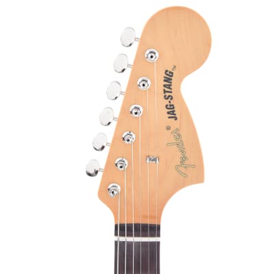 Fender Artist Kurt Cobain Jag-Stang Fiesta Red image 6