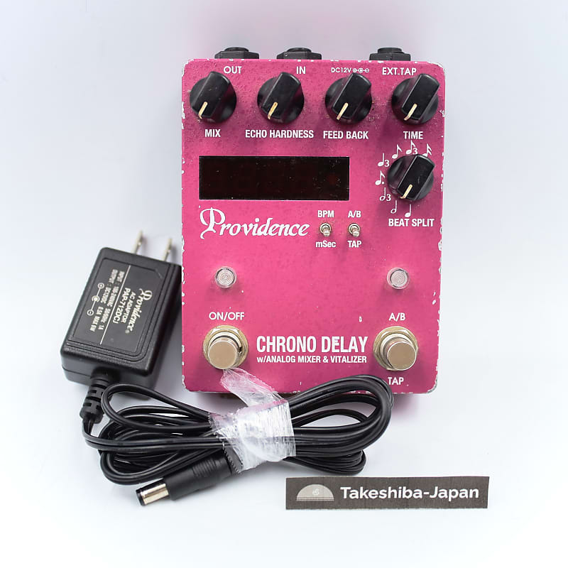 Providence DLY-4 Chrono Delay With Adapter Guitar Effect Pedal