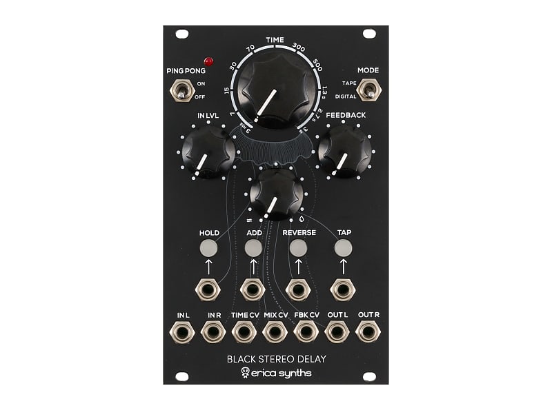 Erica Synths Black Stereo Delay