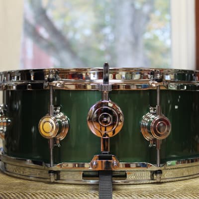 George Way Aristocrat Studio Snare Drum - Kaddy Green image 2