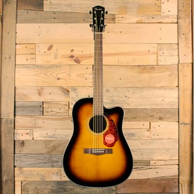 Fender CD-140SCE Acoustic-Electric Guitar (2021, Sunburst) image 5
