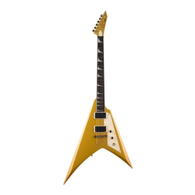 ESP LTD KH-V Kirk Hammett Signature Guitar - Metallic Gold image 2