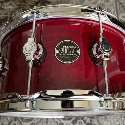 DW Performance Series 14 x 6.5 Snare Drum - Cherry Stain Lacquer DRPL6514SSCS image 1