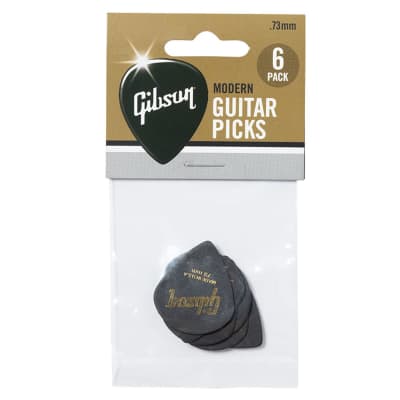 Gibson Modern .73mm Guitar Picks 6 Pack for sale