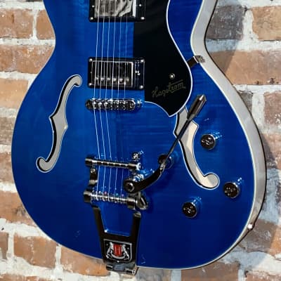 Hagstrom Tremar Viking Deluxe  Cloudy Seas,  Help Support Small Business this is in Stock ! image 1