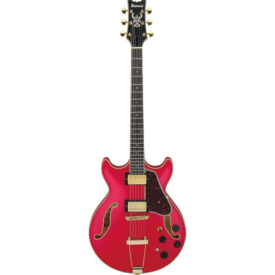 Ibanez Artcore Expressionist AMH90 Cherry Red Flat Used image 2