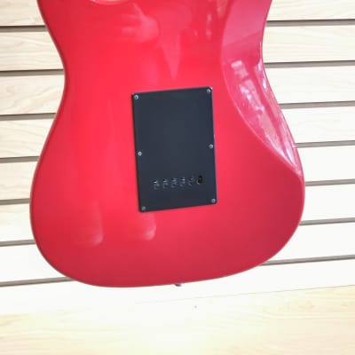 Sierra Strat Copy Red Electric Guitar image 11