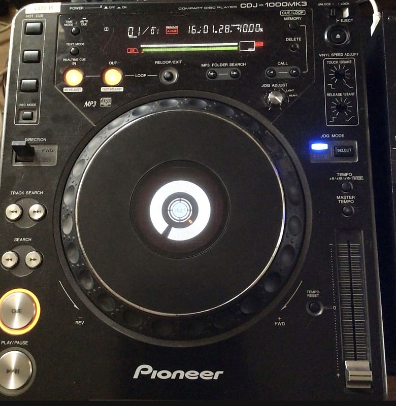 Pioneer Cdj 1000 mk3 Black / gray | Reverb