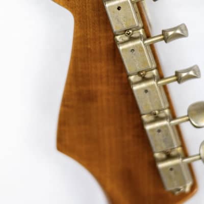 Fender Custom Shop Limited Edition 1954 Roasted Stratocaster Journeyman Relic Roasted Maple Fretboard Cimarron Red image 7