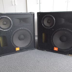 JBL speakers JBL MR 835 P.A. speakers 1991 Black | Reverb