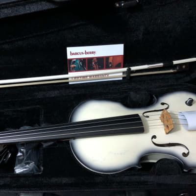 Barcus-Berry Vibrato-AE Series Violin White/Black Fade | Reverb