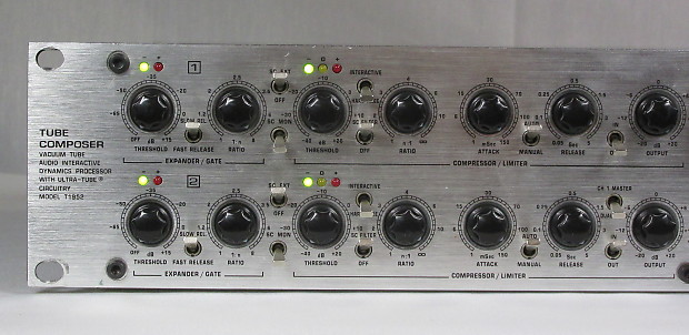 BEHRINGER　T1952 真空管　コンプレッサー Behringer T1952 Tube Composer Stereo Tube Dynamics Processor