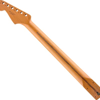 Fender Roasted Maple Stratocaster Replacement Neck, Pau Ferro Fretboard, C Shape image 2